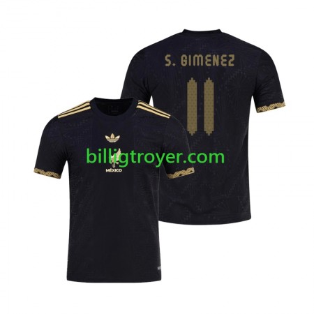 Billige Fotballdrakter Mexico Santiago Gimenez 11 Gold Cup Hjemmedraktsett 2025 Kortermet
